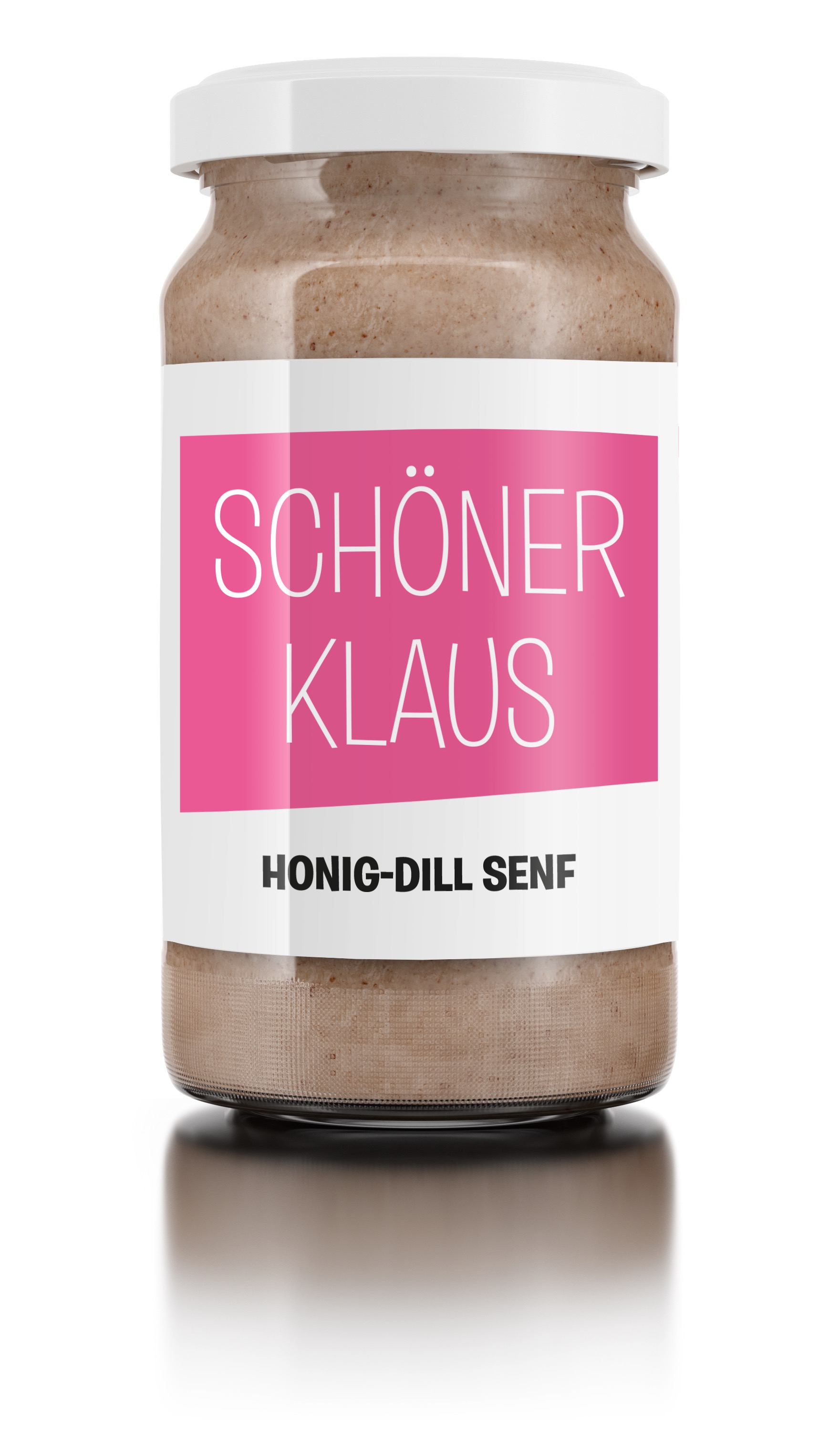 Schöner Klaus – Honig-Dill-Senf für Lachs und Räucherfisch im 185-ml-Glas
